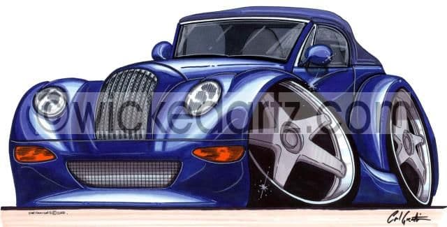 Morgan Aero 8 Blue (Items from £9.50)