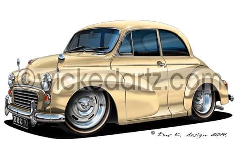 Morris Minor Classic Saloon Cream DK (Items from £9.50)