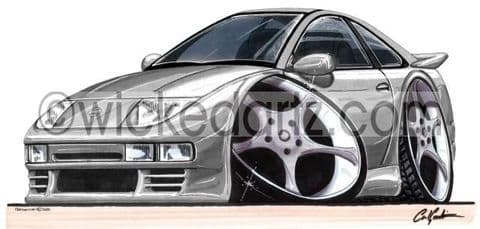 Nissan 300ZX Silver (Items from £9.50)