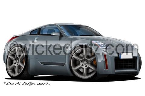 Nissan 350Z Coupe Grey DK (Items from £9.50)