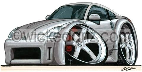 Nissan 350Z Silver (Items from £9.50)