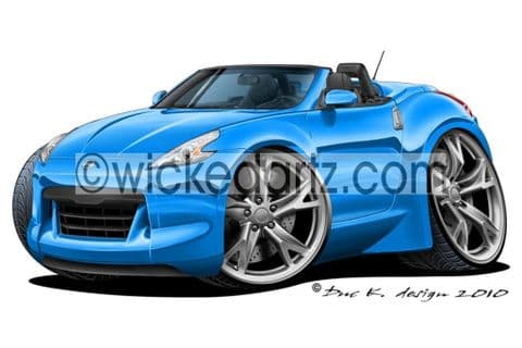 Nissan 370Z Roadster Blue DK (Items from £9.50)