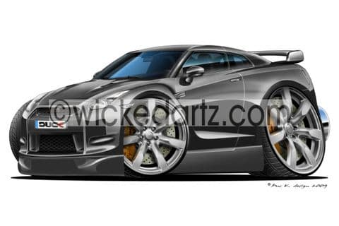 Nissan GT-R Black DK (Items from £9.50)