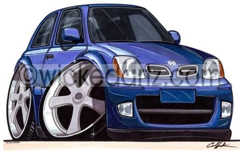 Nissan Micra MK2 Blue (Items from £9.50)