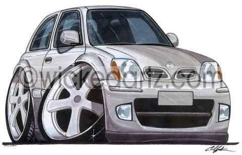 Nissan Micra MK2 Silver (Items from £9.50)