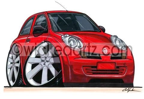 Nissan Micra MK3 Red (Items from £9.50)