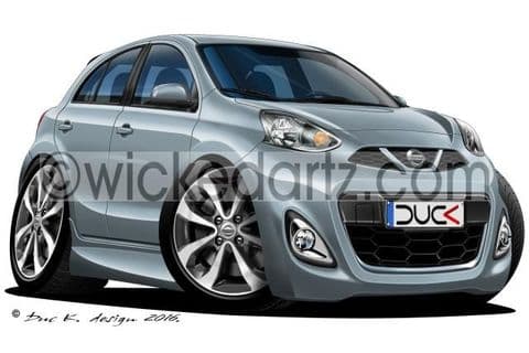 Nissan Micra MK4 2014+ Silver DK (Items from £9.50)