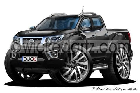 Nissan Navara NP300 Pick Up Truck Black DK (Items from £9.50)
