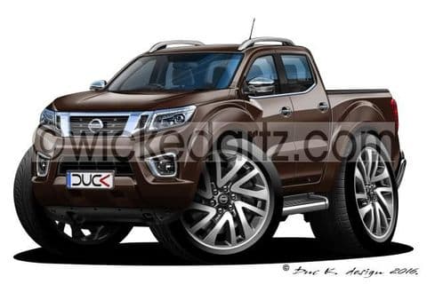Nissan Navara NP300 Pick Up Truck Brown DK (Items from £9.50)
