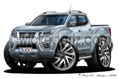 Nissan Navara NP300 Pick Up Truck Silver DK (Items from £9.50)