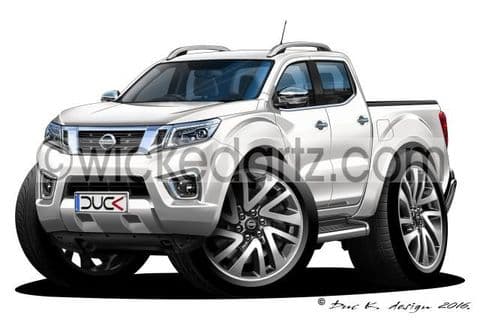 Nissan Navara NP300 Pick Up Truck White DK (Items from £9.50)