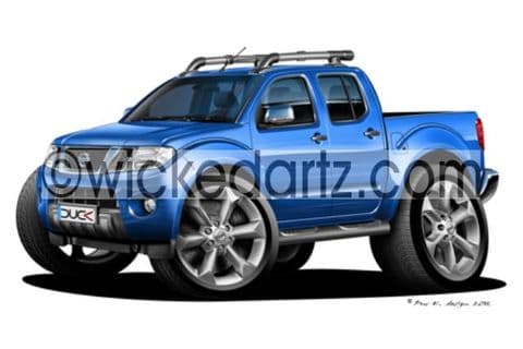 Nissan Navara Pick Up Blue DK (Items from £9.50)