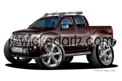 Nissan Navara Pick Up Burgundy DK (Items from £9.50)