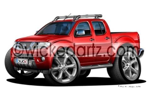 Nissan Navara Pick Up Red DK (Items from £9.50)
