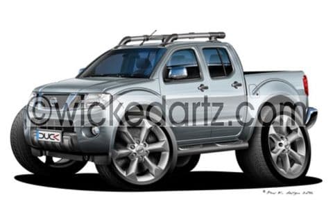 Nissan Navara Pick Up Silver DK (Items from £9.50)