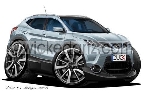 Nissan Qashqai 2014+ Silver DK (Items from £9.50)