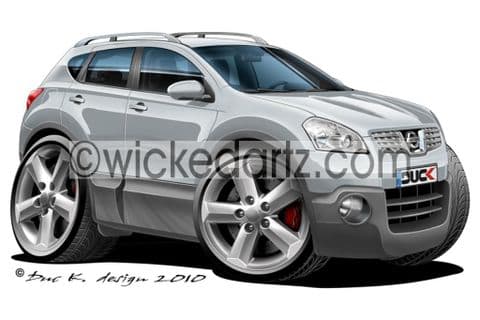 Nissan Qashqai Silver DK (Items from £9.50)