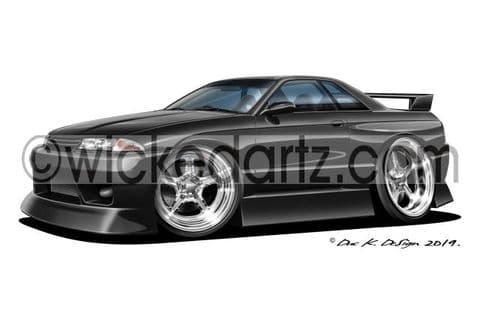 Nissan Skyline GTR R32 Black DK (Items from £9.50)