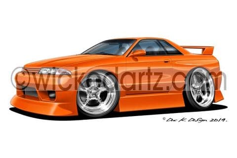 Nissan Skyline GTR R32 Orange DK (Items from £9.50)