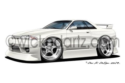 Nissan Skyline GTR R32 White DK (Items from £9.50)