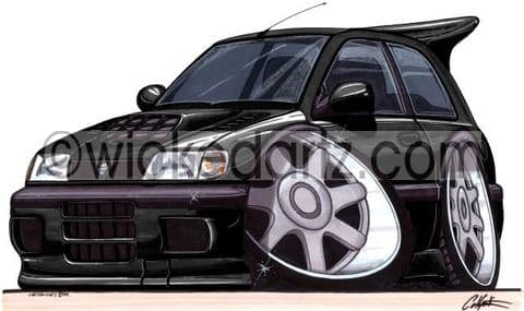 Nissan Sunny/Pulsar GTiR Black (Items from £9.50)