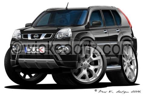 Nissan X-Trail Black DK (Items from £9.50)