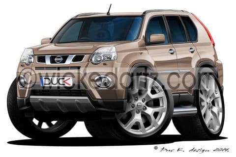 Nissan X-Trail Light Brown DK (Items from £9.50)