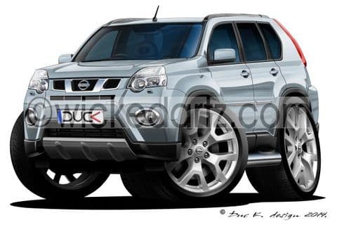 Nissan X-Trail Silver DK (Items from £9.50)