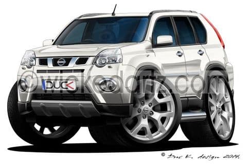Nissan X-Trail White DK (Items from £9.50)