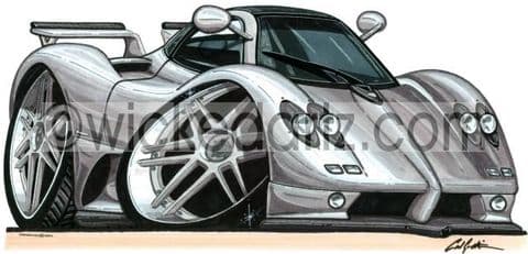 Pagani Zonda Silver (Items from £9.50)