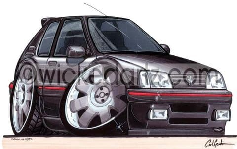 Peugeot 205 GTi Black (Items from £9.50)
