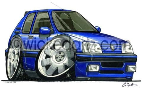 Peugeot 205 GTi Blue (Items from £9.50)