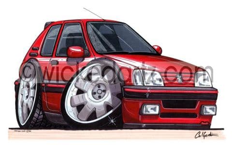 Peugeot 205 GTi Red (Items from £9.50)