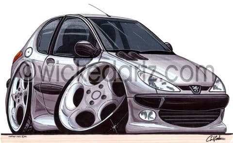 Peugeot 206 Silver (Items from £9.50)