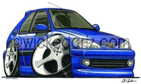Peugeot 306 Blue (Items from £9.50)