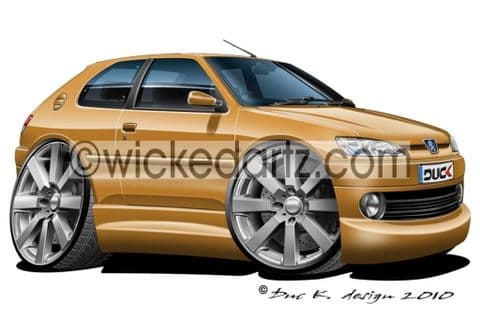 Peugeot 306 Gold DK (Items from £9.50)