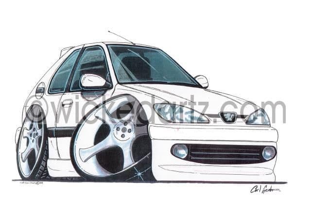 Peugeot 306 White (Items from £9.50)