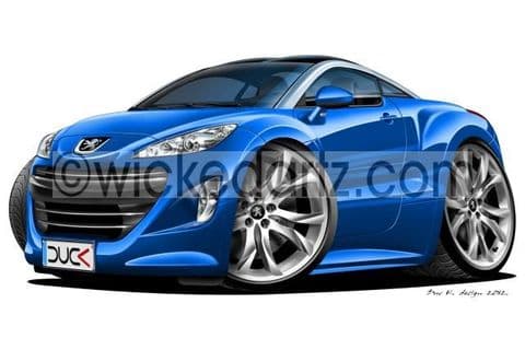 Peugeot RCZ Blue DK (Items from £9.50)