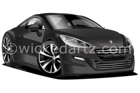 Peugeot RCZ MK2 2013+ Black (Items from £9.50)