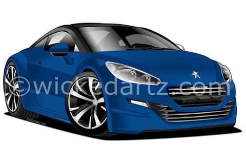 Peugeot RCZ MK2 2013+ Blue (Items from £9.50)