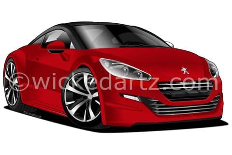 Peugeot RCZ MK2 2013+ Dark Red (Items from £9.50)