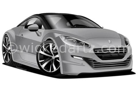 Peugeot RCZ MK2 2013+ Grey (Items from £9.50)
