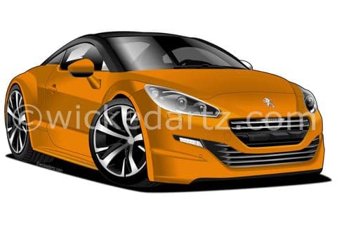 Peugeot RCZ MK2 2013+ Orange (Items from £9.50)