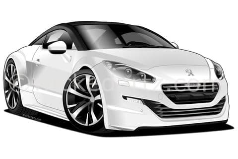 Peugeot RCZ MK2 2013+ White (Items from £9.50)