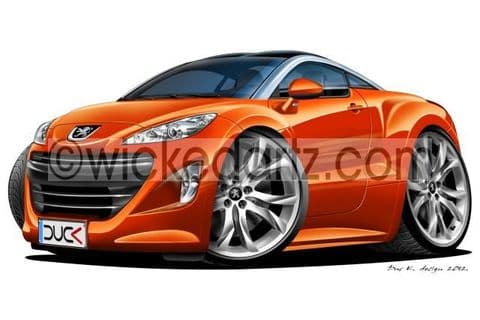 Peugeot RCZ Orange DK (Items from £9.50)