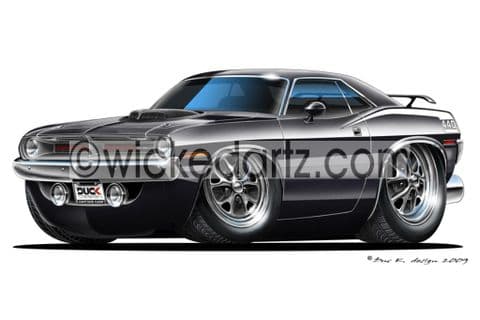 Plymouth 1970 Barrcuda Black DK (Items from £9.50)