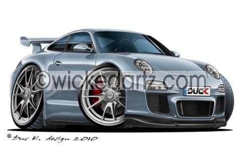 Porsche 911 GT3 Dark Silver DK (Items from £9.50)