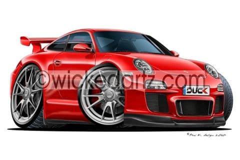 Porsche 911 GT3 Red DK (Items from £9.50)