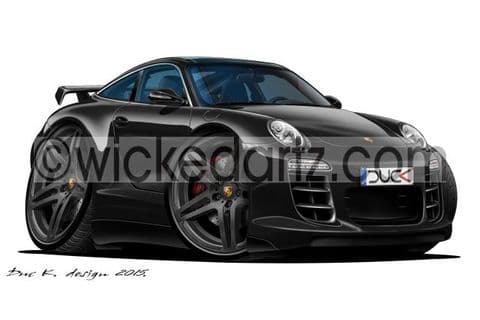 Porsche 911 Targa 4S Black DK (Items from £9.50)