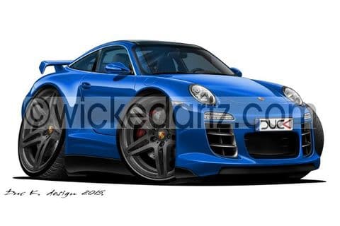 Porsche 911 Targa 4S Blue DK (Items from £9.50)
